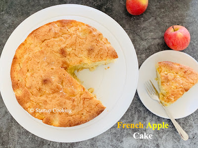 French Apple cake