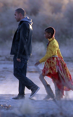 Willow Smith shooting her latest music video for “21st Century Girl”