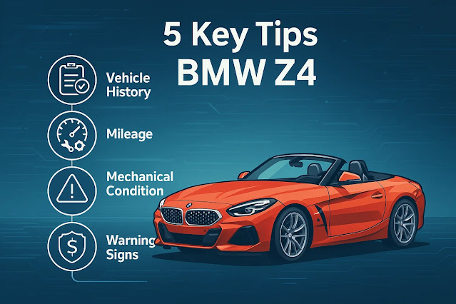 BMW Z4の中古車購入前に絶対確認すべき注意点5選