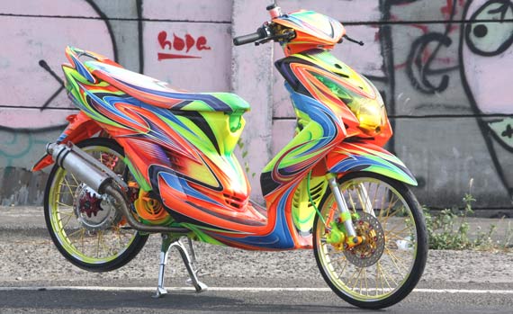 Gambar Cara Modifikasi Yamaha Mio Soul Foto Gambar 