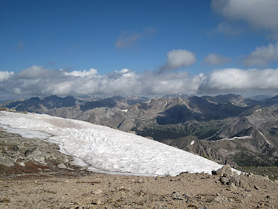 Mt. Harvard as seen from Mt. Yale