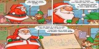 santa village game