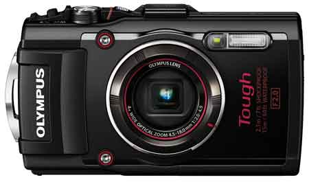 Olympus TG-4 Digitalkamera 16 Megapixel mit CMOS-Sensor und GPS