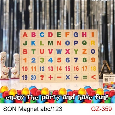 SON MAGNET ABJAD & ANGKA (GZ 359)