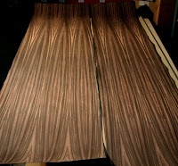 12 ' quartered macassar ebony