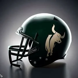 South Florida Bulls Concept Football Helmets