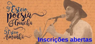 Prefeitura de Esteio abre inscrições para 9º Esteio da Poesia Gaúcha e 5º Esteio do Amanhã