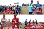 Ilham Azikin Tutup Turnamen Sepak Bola Bupati IV Cup Bantaeng 2023