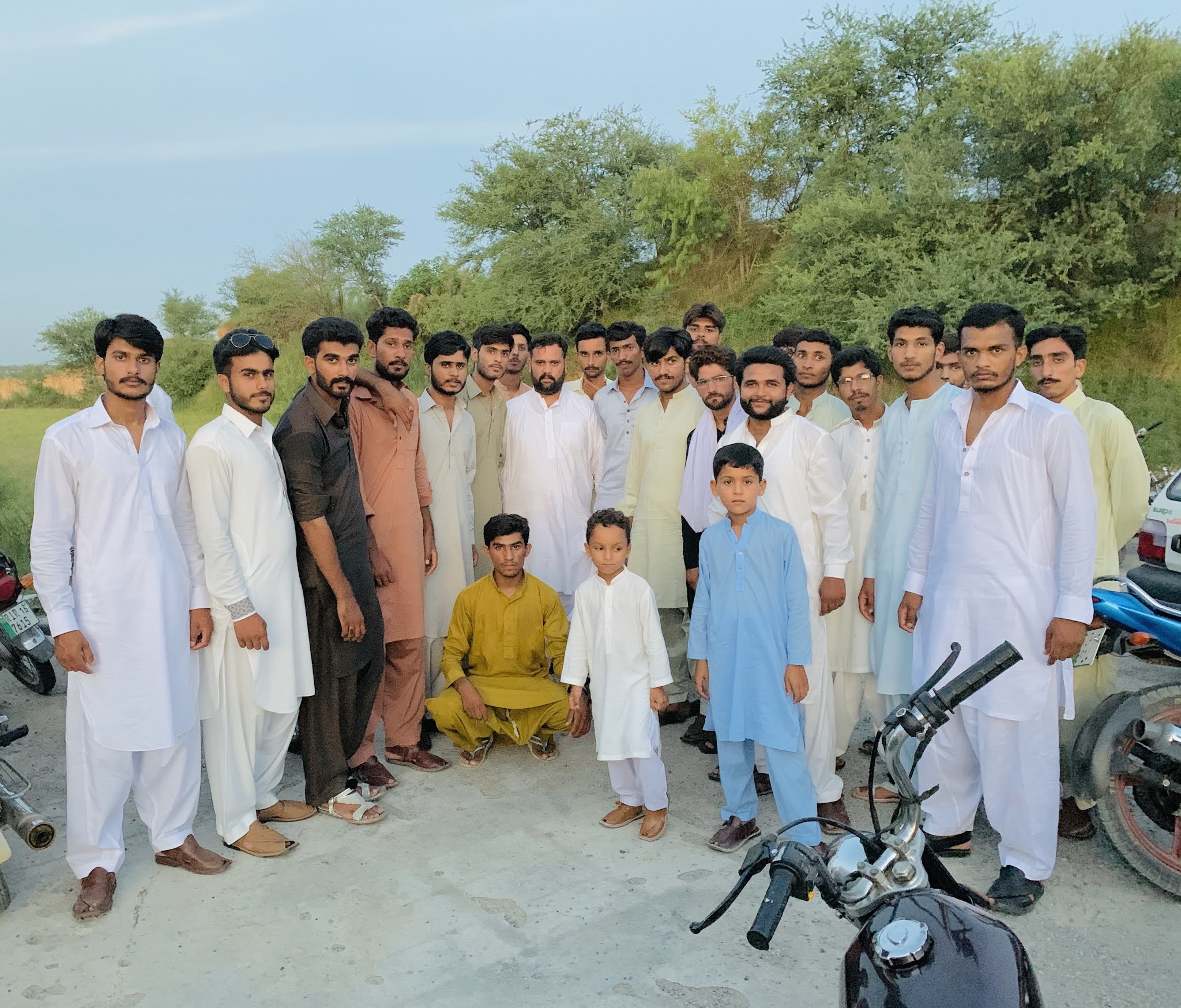 007 Group Chakwal Images Cricket Rally From Bhubhar To Dhoda Chakwal