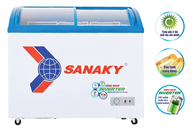 Tủ đông Sanaky Inverter VH-4899K3 480 lít