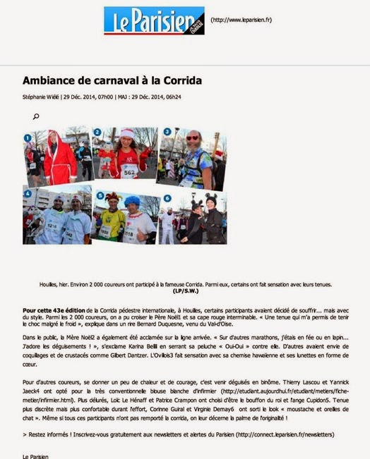 Ambiance de carnaval à la Corrida