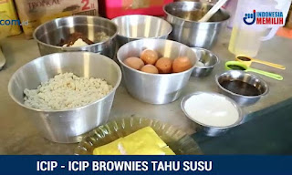 Berbeda dengan brownies pada umumnya, brownies tahu susu terbuat dari bahan dasar tahu yang berupa serat kedelai yang mengandung beragam kandungan vitamin yang baik bagi tubuh.