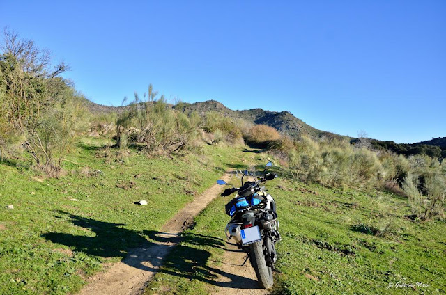 BMW f800 GS, Puerta Negra Mordor, tra