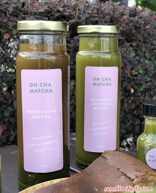 Oh Cha Matcha, Immunity Booster Shots, Matcha Shots, Matcha Drinks, Matcha Burnt Cheesecake, Food