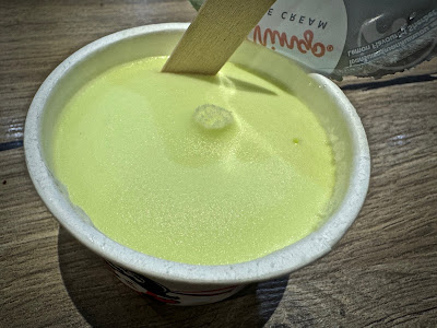Bizen Okayama Wagyu Steakhouse, ice cream