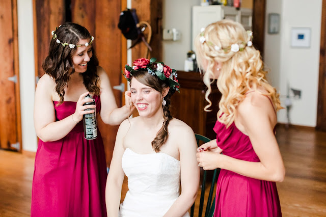 A rainy fall backyard tent wedding in Chestertown, MD photographed by Heather Ryan Photography