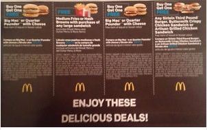 mcdonalds coupons