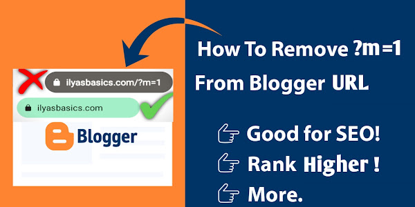 How To Remove "?m=1" From Blogger URL (Easy Method)