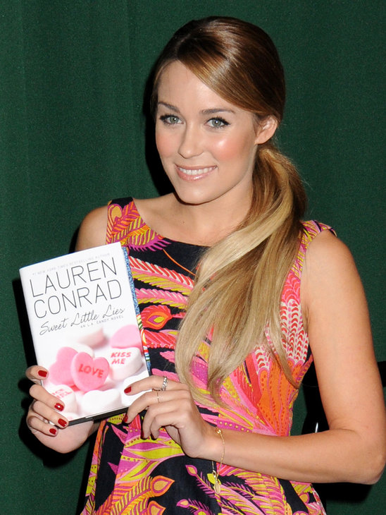 lauren conrad ponytail. Lauren Conrad