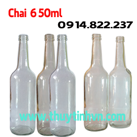 mẫu vỏ chai 650ml