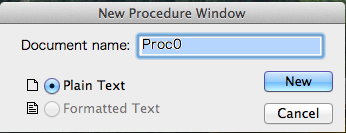 DetermineProcedureName