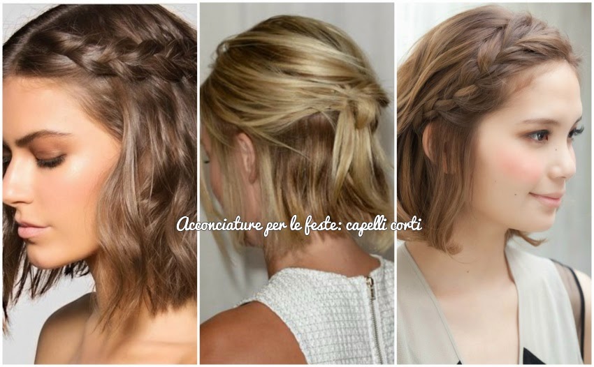 Acconciature capelli corti Pinkblog - acconciature semplici per capelli corti