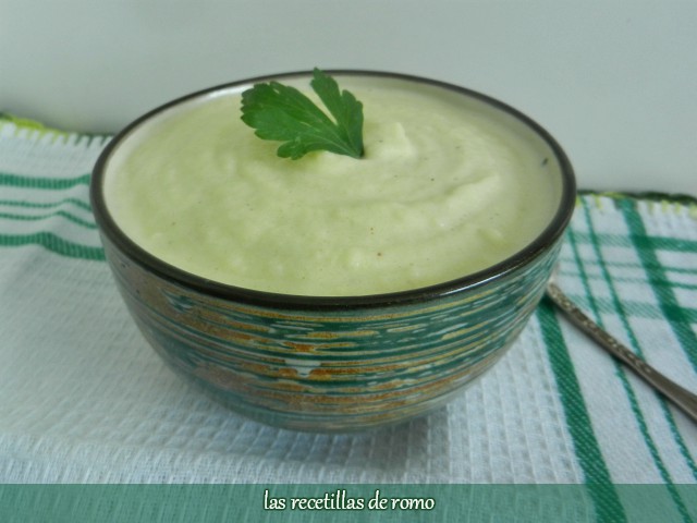 "Bechamel de calabacín"