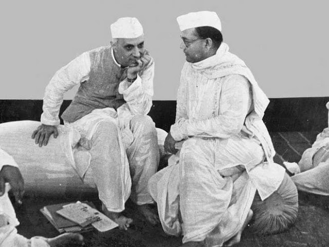Subhash Bose and Jawaharlal Nehru