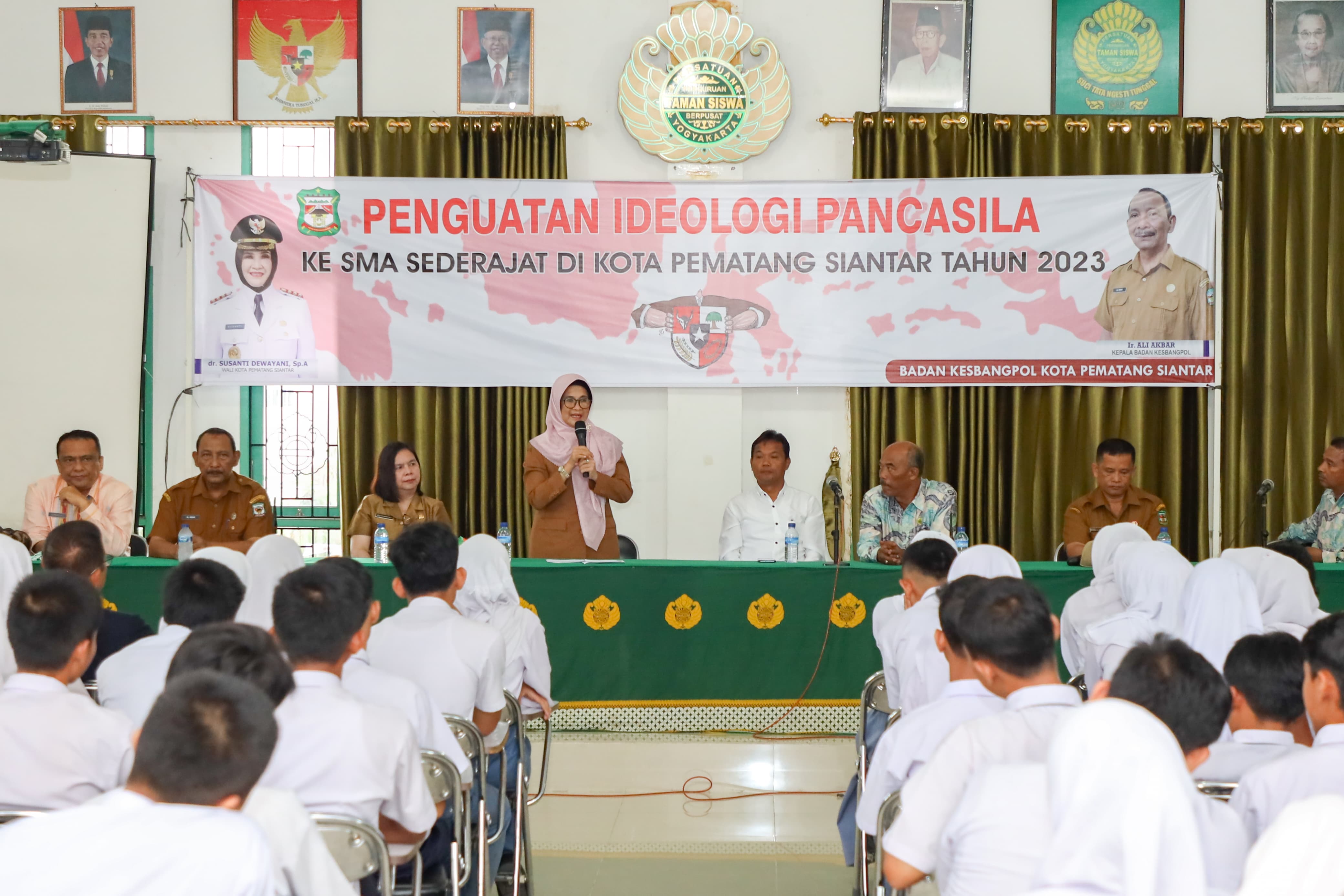 Penguatan Ideologi Pancasila, Wali Kota Siantar Kunjungi Taman Siswa