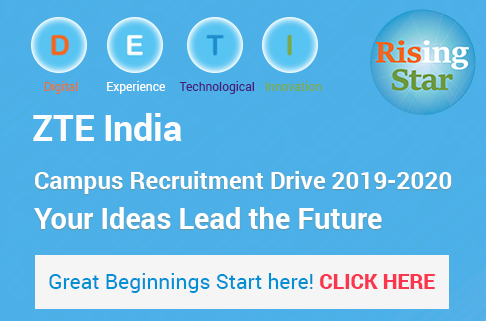 ZTE India Off Campus Recruitment Drive | BE/BTech | 2020 Batch