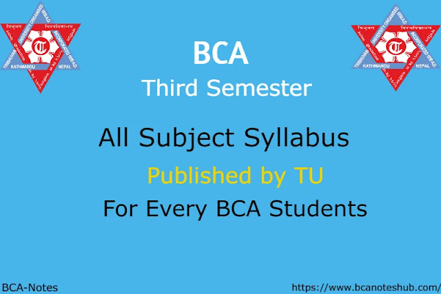 Syllabus of BCA Third Semester TU