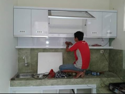 harga kitchen set minimalis semarang