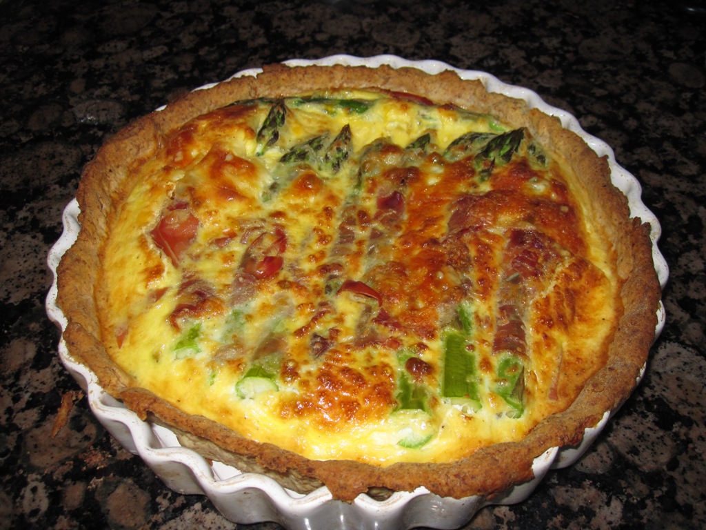 Gastrolad Asparagus And Parma Ham Flan Quiche Delete As - 