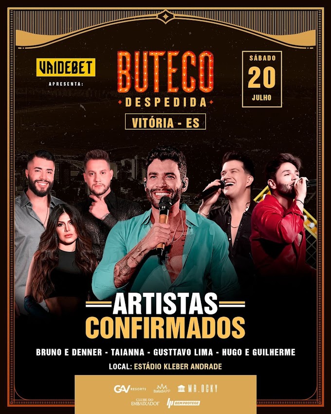 20/07/2024 Buteco do Gusttavo Lima DESPEDIDA no Espírito Santo [Estádio Kleber Andrade]