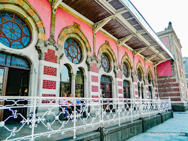 Estação de Sirkeci do Oriente Express em Istambul