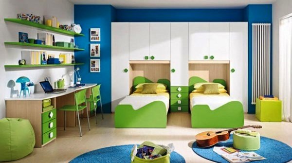 Desain Kamar Tidur Anak Laki Laki Modern