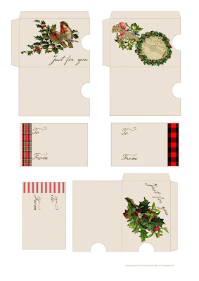 free printable christmas gift card holders sleeves diy