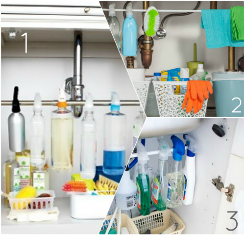Hewn and Hammered: De-Stress with Under Sink Organization Tips
