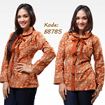 blus batik kantor wanita