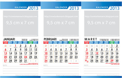 Coretan kemarin: Download Gratis Kalender Meja 2013 Vektor 