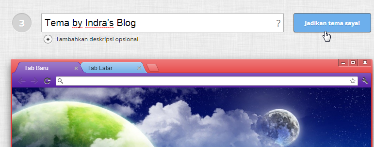 Cara Mudah Membuat Sendiri Tema Google Chrome