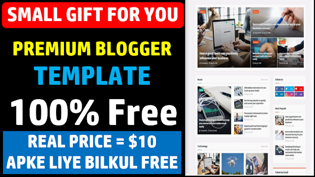 Magify Premium Theme For Free Download | Best Blogger Templates 2020 - Adsence Responsive