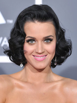 katy perry curly hair