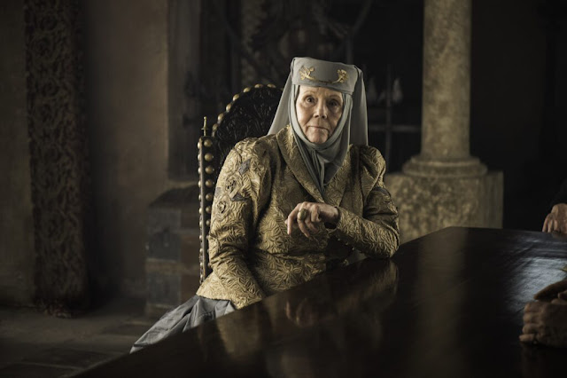 Diana Rigg as Lady Olenna Tyrell in the HBO series 'Game of Thrones'