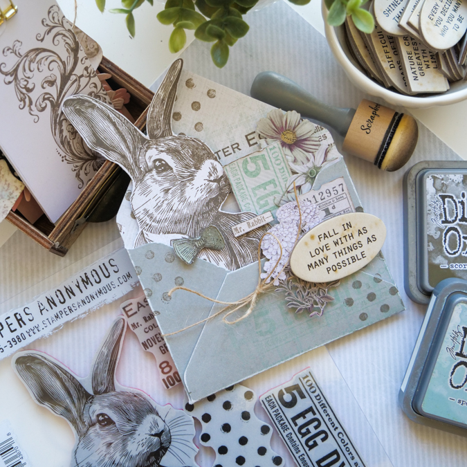 Well, Hello, Mr Rabbit | New Stamp Love | JamiePate.com