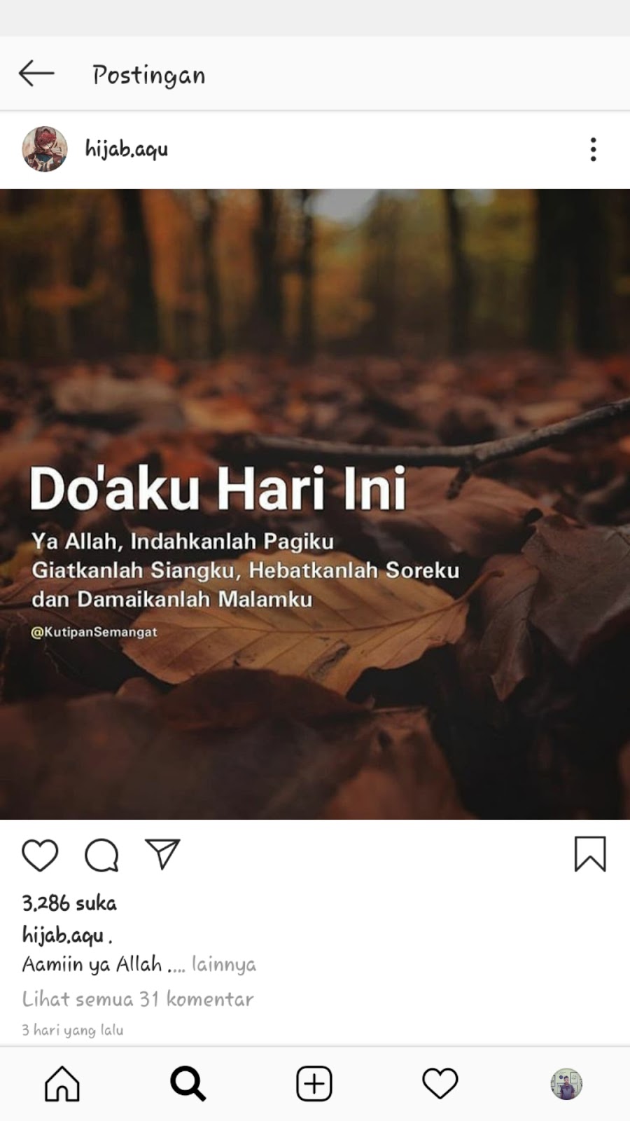7 Akun Instagram Motivasi Nasihat Islami Quotes Islam Inspiratif