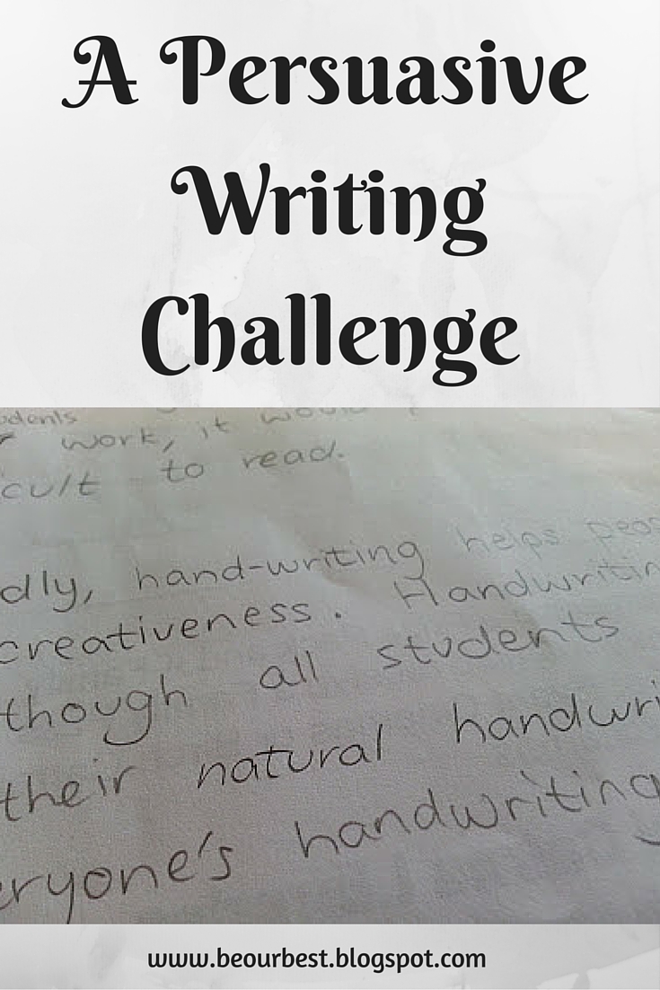 challenges to writing a persuasive essay