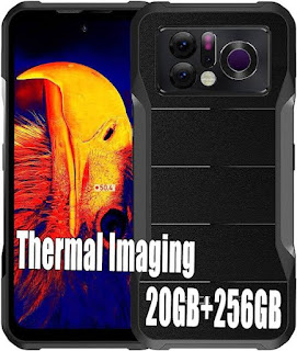 Hape Outdoor Doogee V20 Pro 5G RAM 20/256 Flir Thermal Camera NFC 6000mAh Fast Charge 33W