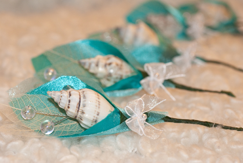 another finished DIY project our beachthemed boutonniere