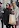 Vanessa Hudgens flaunts red hair and an all black outfit out and about in Soho